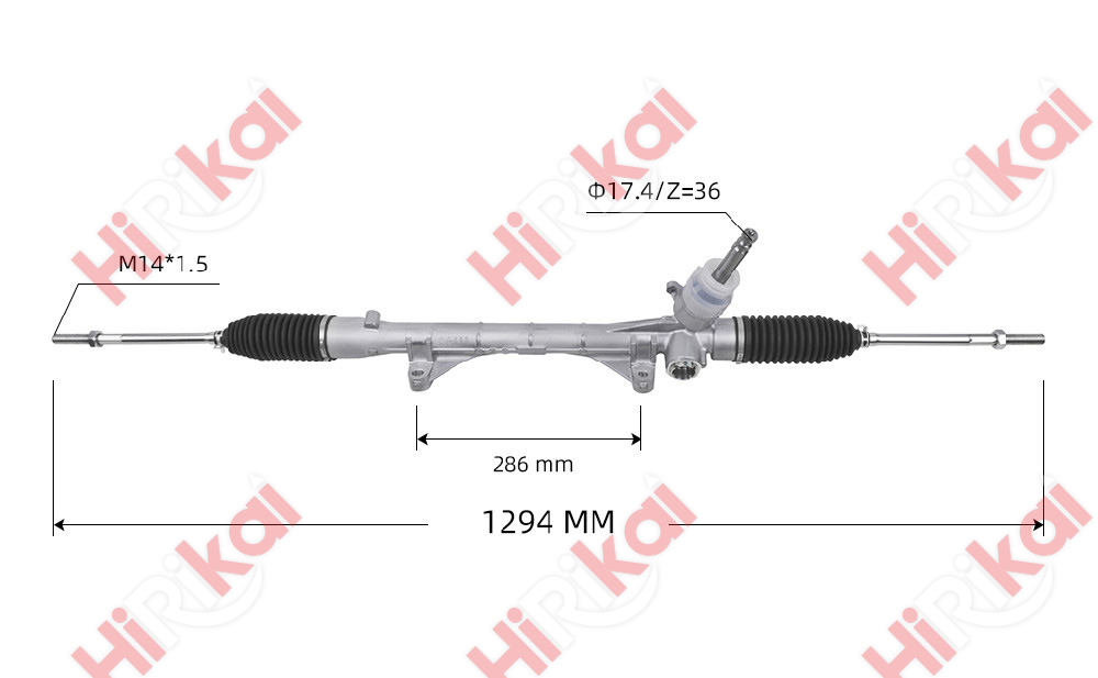 Manual Steering Rack and Pinion Gear RHD for MITSUBISHI OUTLANDER 4410A454