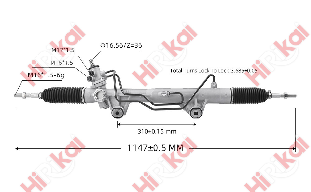 Hydraulic Steering Gear and Rack RHD for MITSUBISHI L200 2015- TRITON 2016- NEW PAJERO SPORT 2016- 4410A604