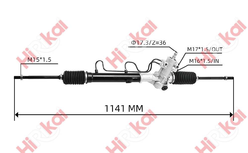 Hydraulic Power Steering Rack and Pinion LHD for TOYOTA RAV-4 2000-2003 44200-42120