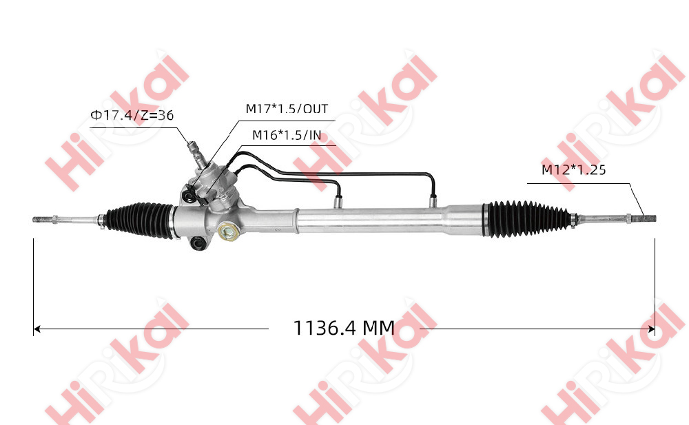 Hydraulic Steering Gear and Rack RHD for TOYOTA AVANZA 1.3CC F601,602 44200-BZ010