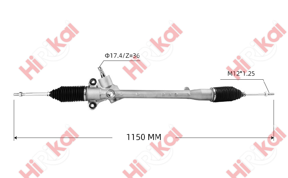 Manual Steering Rack and Pinion RHD for TOYOTA AVANZA 2011- 45510-BZ120