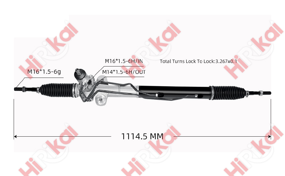 Power Steering Gear Box Assembly LHD for HYUNDAI SANTAFE 2.7 57700-2B000