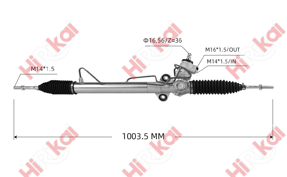 Hydraulic Power Steering Rack and Pinion RHD for MITSUBISHI KUDA MR210503