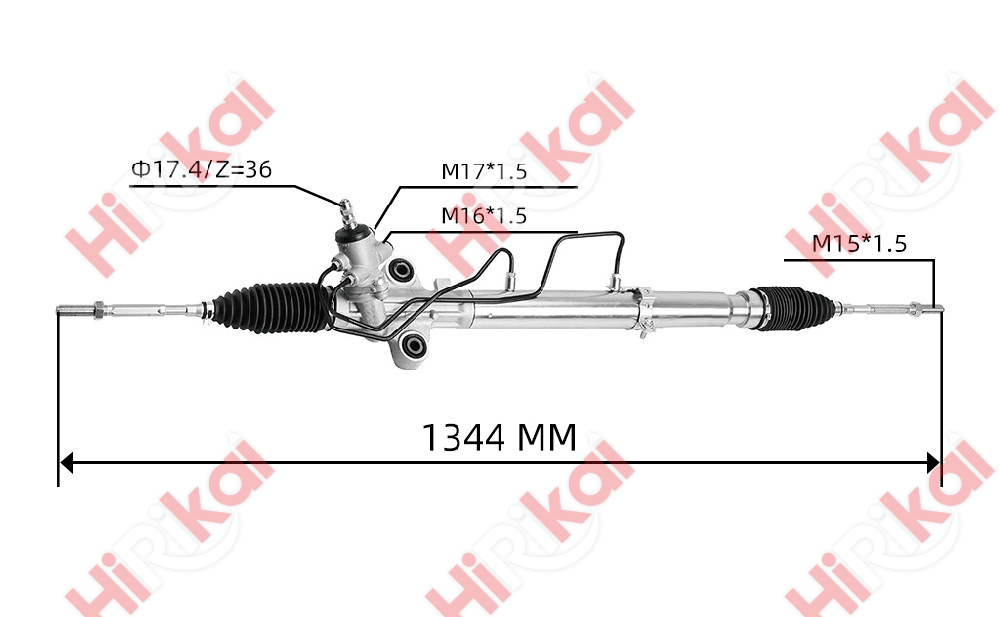 Hydraulic Power Steering Rack and Pinion for LHD HIACE 2005-2014 44200-26501/44200-26550