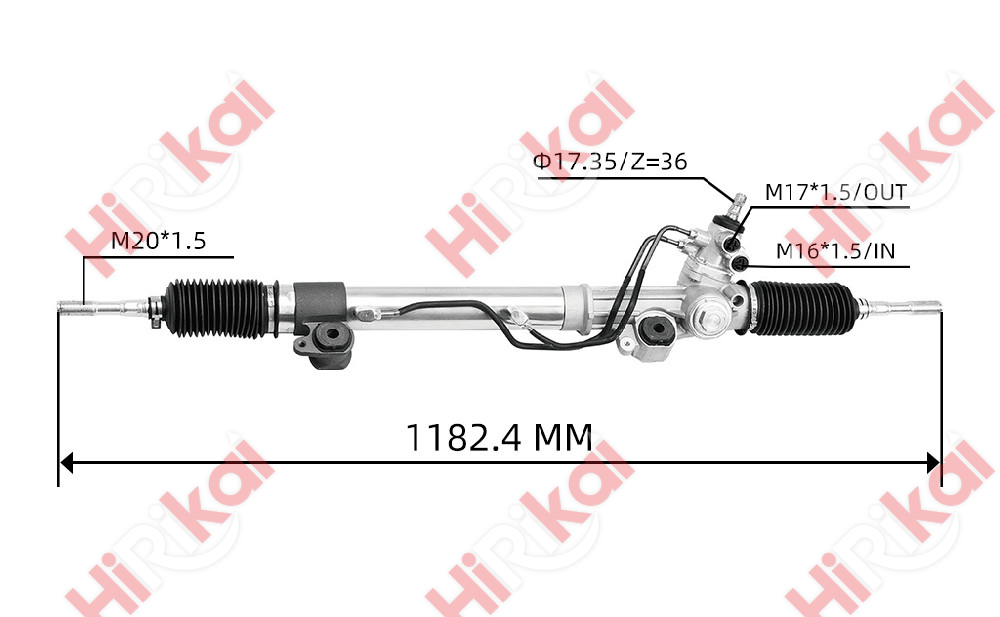 Power Steering Gear Box Assembly LHD for LAND CRUISER 4700 2003-2007 44250-60100
