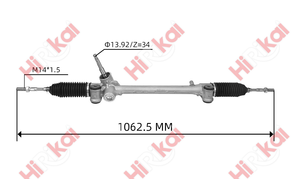 Mechanical Steering Gear Assembly LHD for YARIS/VIOS 2005- 45510-0D170/45510-52140