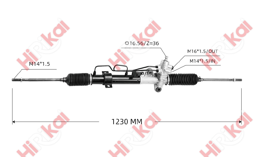 Power Steering Gear Box Assembly LHD for ELANTRA 2000- AVANTE XD 2000- 57700-2D000
